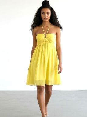 J.S Boutique Embellished Chiffon Cocktail Dress 6